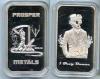 PROSPER METALS. Many Faces of Men  limited w/ Antique Finish 1 troy oz. .999 Fine silver