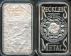 1-oz Reckless Metals YEAR OF THE RABBIT Proof #48/100 .999 Fine Silver Bar