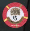$5 Golden Nugget Lake Tahoe 1st issue