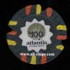 ATL-100 $100 Atlantis Notched
