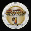 SAN-1b $1 Sands 2nd issue AU