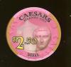 CAE-2.5 $2.50 Caesars Uncirculated