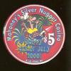 $5 Mahoneys Silver Nugget 4th of July 2000