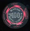 HAR-100 $100 Harrahs Marina 1st issue