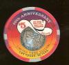 $5 Silver Dollar Saloon 30th Anniversary 1996