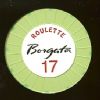 Borgata Green Table 17